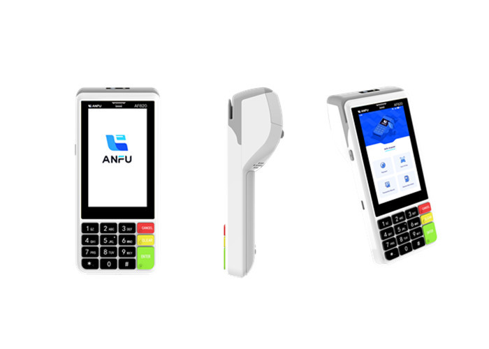 4 Inch Policies In Tax Control Smart Handheld POS Android POS Terminal With 58 Mm Thermal Receipt Printer