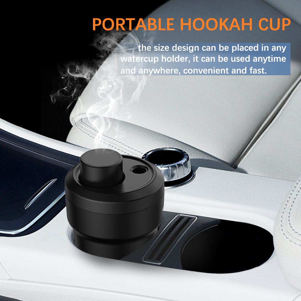 Luxury Mini Hookah Portable Shisha Hookah Set Aluminum Alloy Portable Hookah Cup