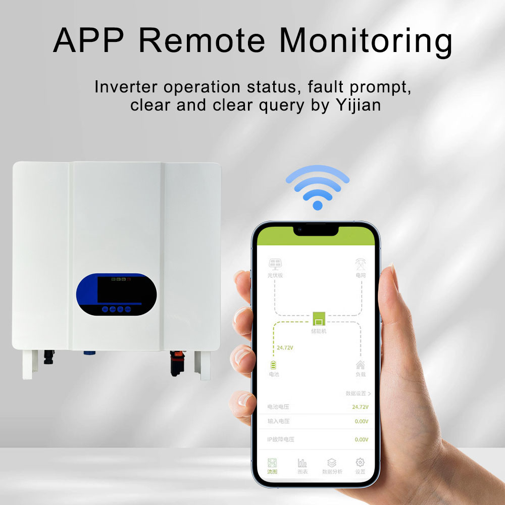 5000W 48V DC to AC 110V 220V Off Grid Hybrid Inverter