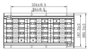 China Electric Vehicle Lithium Battery Module Lightweight 1P15S Configuration wholesale