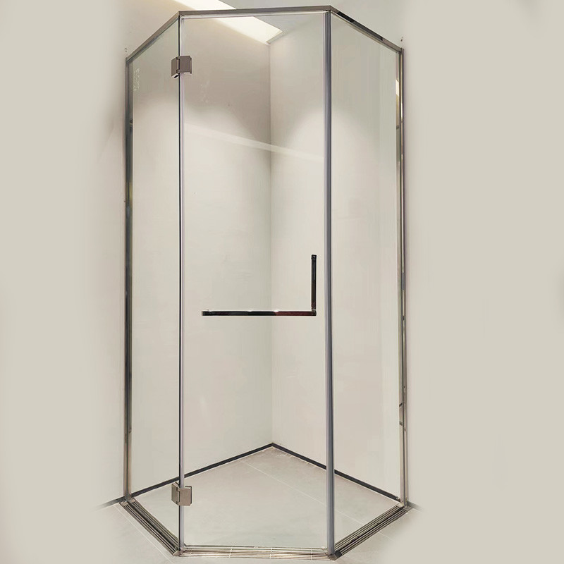 Cast SUS304 High Precision Glass Door Hinge Surface Finished Glass Shower Hinge