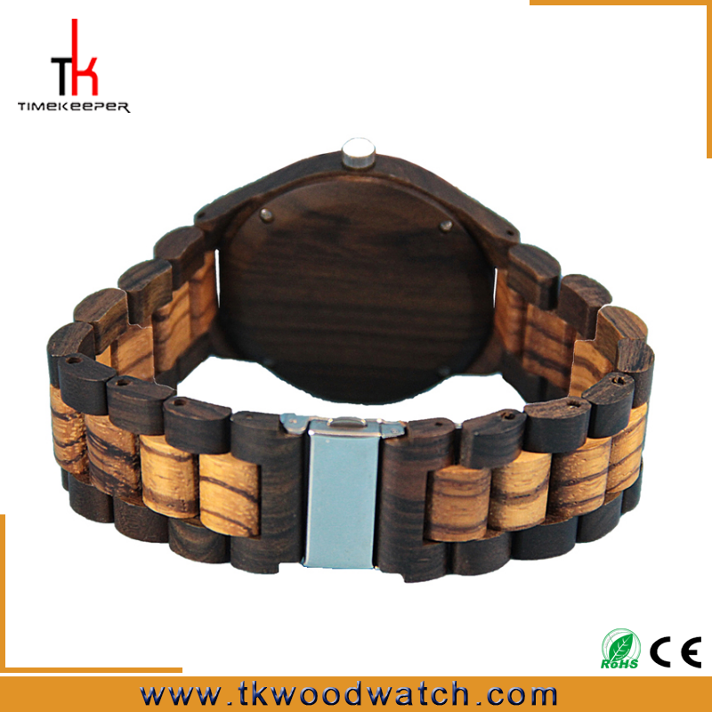 Hot selling oem japan movement Fashion design mens all wood china watch