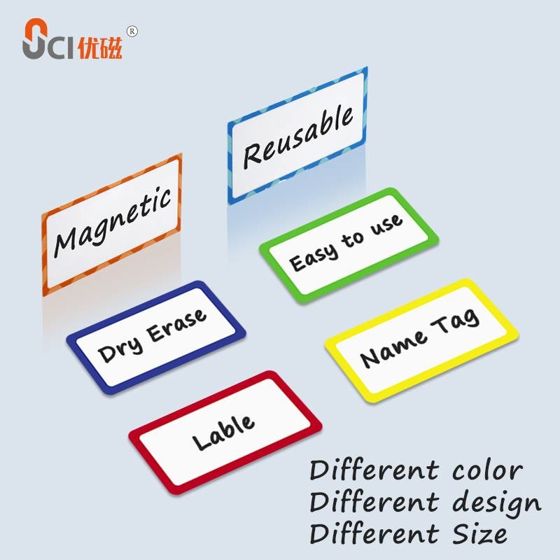 Printable Reusable Magnetic Dry Erase Labels Removable Whiteboard Label Magnets