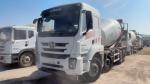 HJ5313GJB Second Hand Truck Mixer Used Genlyon 8x4 Mixer Truck
