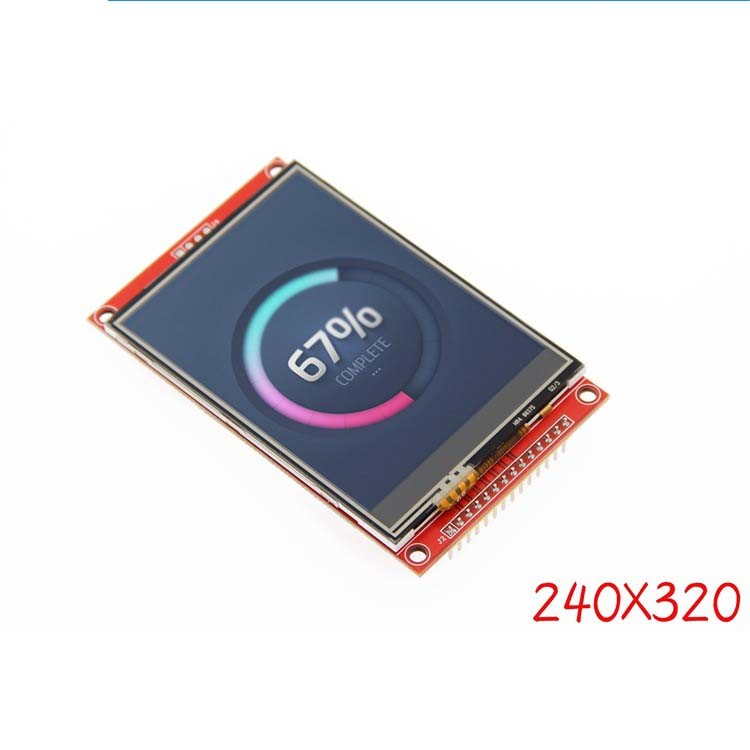3.2 Inch Tft Module, 240x320 Resolution , 14 Pins 4 Wire SPI Interface