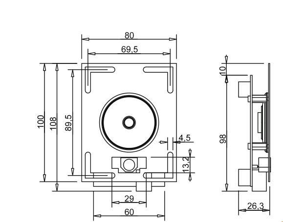 Telecontrol TL1-COP Elevator Emergency Telephone PSTN Lift Emergency Telephone