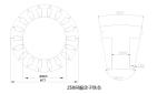 215.2mm Electrical Stamping And Lamination Manufacturers Servo Industrial