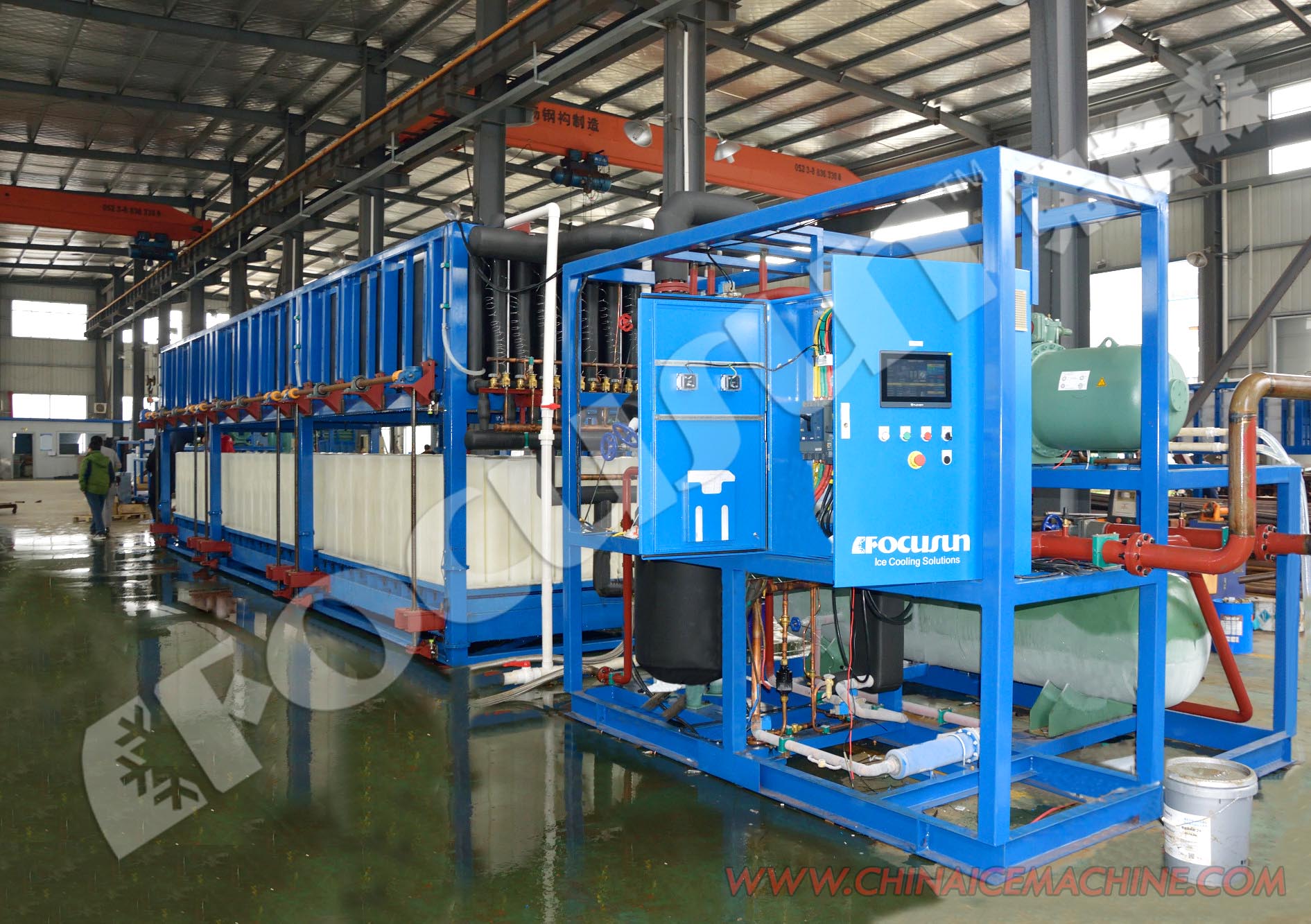 Industrial Ice Block Machine with Other Ice Storage Capacity and 4280 KG Capacity
