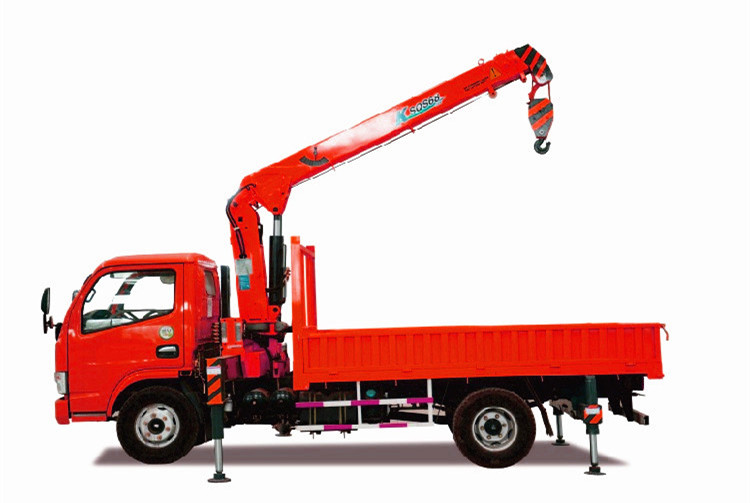 5 Tons Small Building Topkit Hoist Jib Truck Mobile Crane For Construction