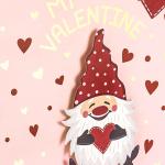 Custom Gold Foil Logo Valentine's Day De Papel Paper Gift Craft Shopping Bags