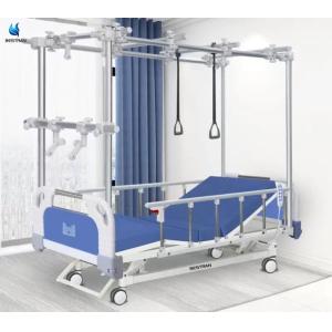 Rehabilitation Centers Electric Nursing Bed With Orthopedic Frame Overhead