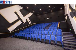 China Entertainment Commercial Theater Seating 580mm Center Distance Cinema Theatre Seats wholesale