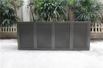 Commercial Extra Large Outdoor Planters Perforated Steel Material