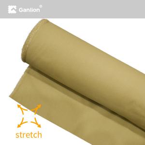 China 205GSM polyolefine fiber Twill 2/1 Stretched Workwear Material For Medical Uniform Fabric wholesale