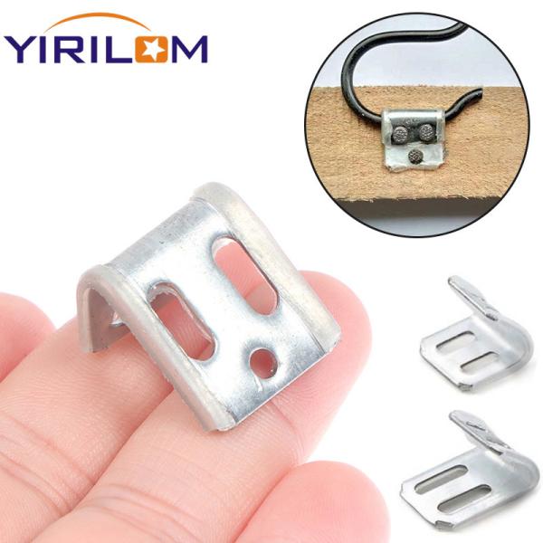 Quality Sofa Spring Fixing Clips 5 Holes Furniture Metal Spring Clip for sale