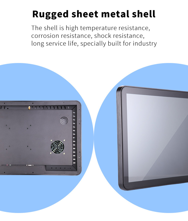 Industrial Waterproof Touch Screen Monitor Embedded Panel Pc All In One