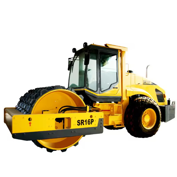 18 Ton Hydraulic Vibrotary Small Road Roller Pavement Compactor SR18 Yellow roller