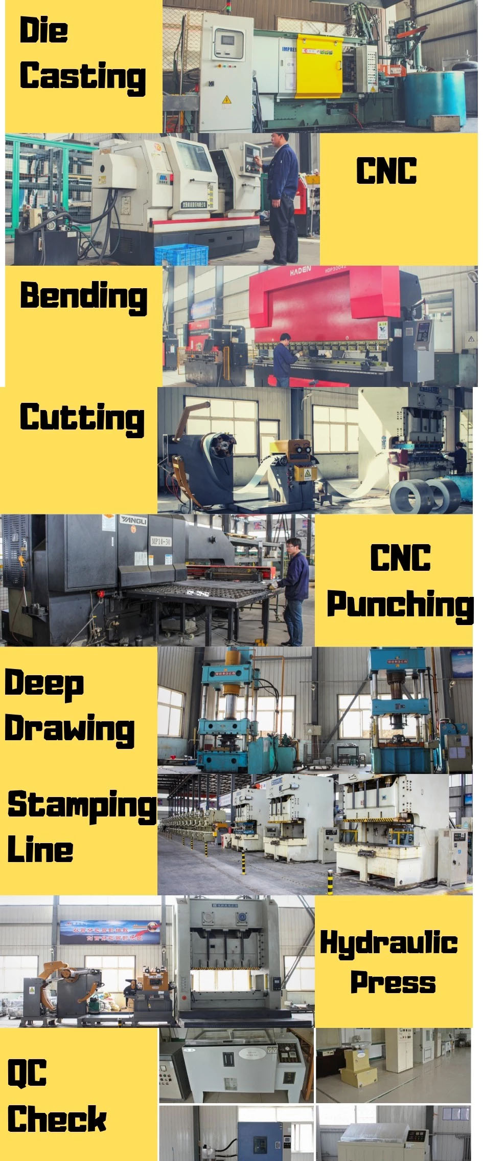 Custom Metal Parts for Bending and Polishing Process from Professional