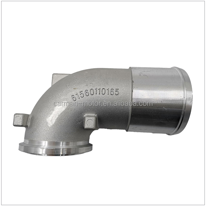 Weichai Diesel Engine Turbocharger Connecting Pipe for Replace/Repair 61560110165 Truck Parts
