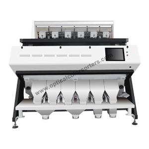 One Key Automatic Plastic Color Sorter Machine With Soft Landing System