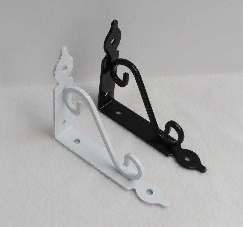 2.5mm 3.0mm S Type Heavy Duty Iron Shelf Brackets