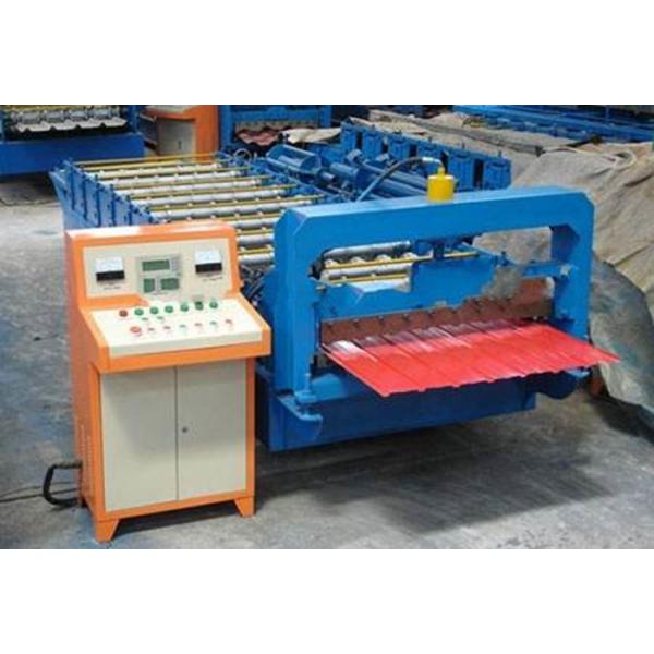3KW 380V Trapezoidal Sheet Roll Forming Machine For Steel Wall Panel Making