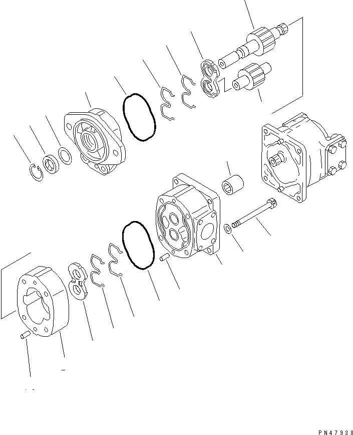 WA250L-3 S/N 53001-UP (For North America / Chassis only)