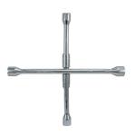 ISO9001 Stainledd Steel Cross Tire Wrench , 16 Inch 4 Way Tire Wrench