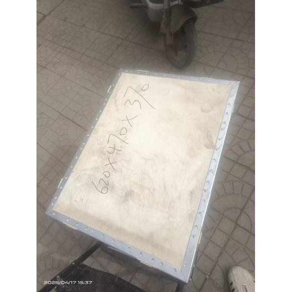 Blue steel hydraulic hose crimping machine front view