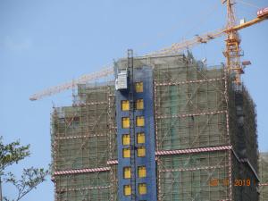China Building Site 450m Rack &amp; Pinion Personnel And Materials Hoist wholesale