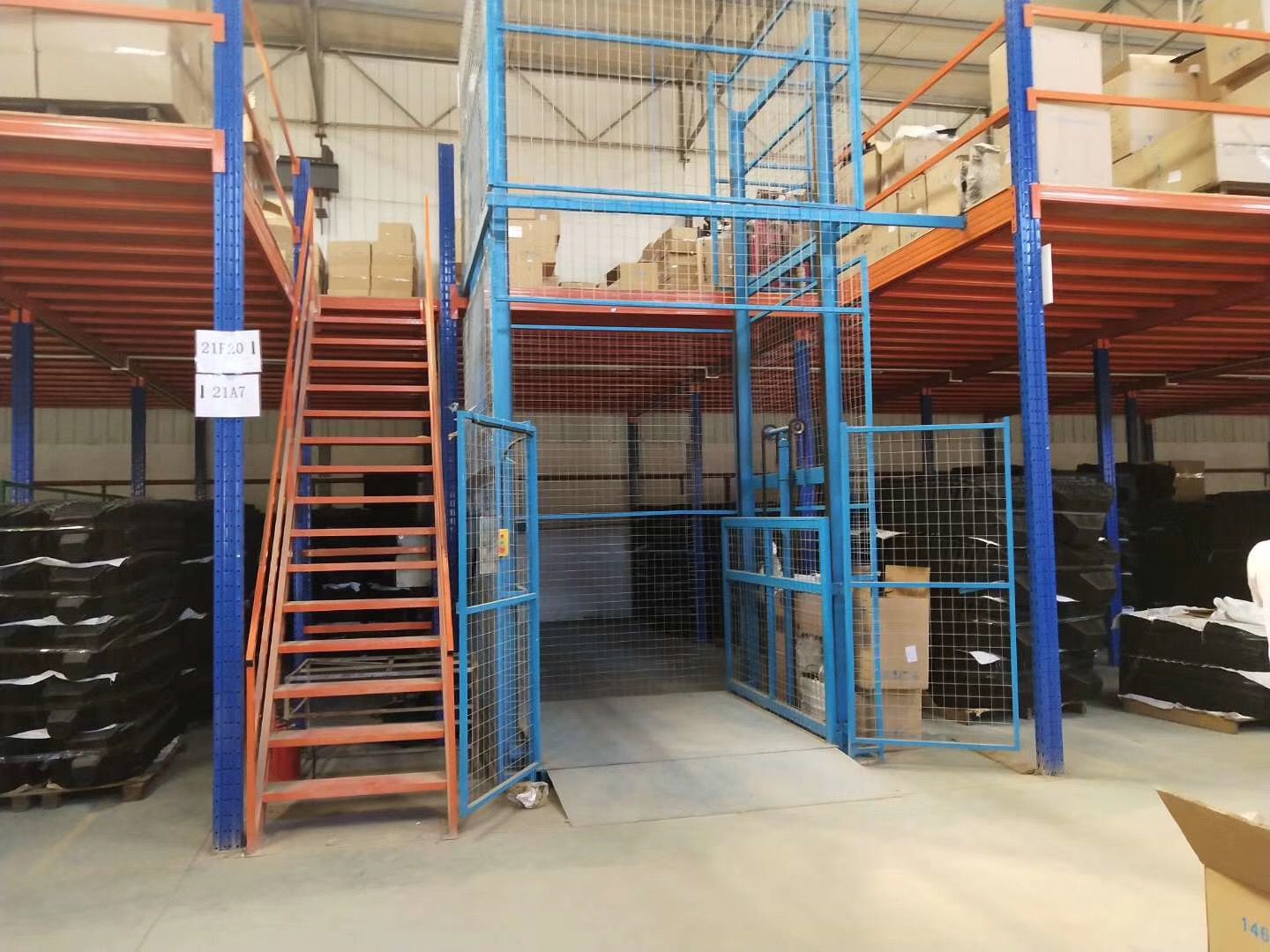 6.5T Structural Mezzanine Floor Rack Q235B