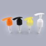 white color professional plastic shampoo lotion pump, bottle caps