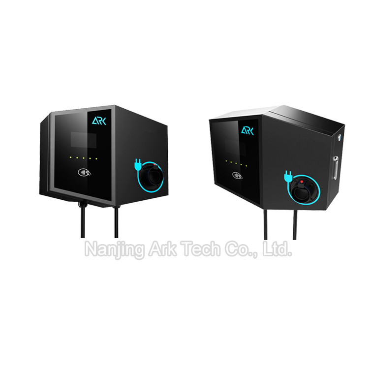 Wall Mounted 22KW 400V EV Charger Point , 3 Phase Level 2 EV Charging Station