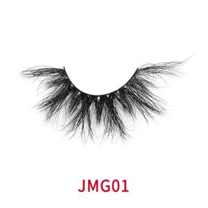 China 2 Pairs Fluffy Mink Lashes , Dramatic 25mm Fluffy Lashes wholesale