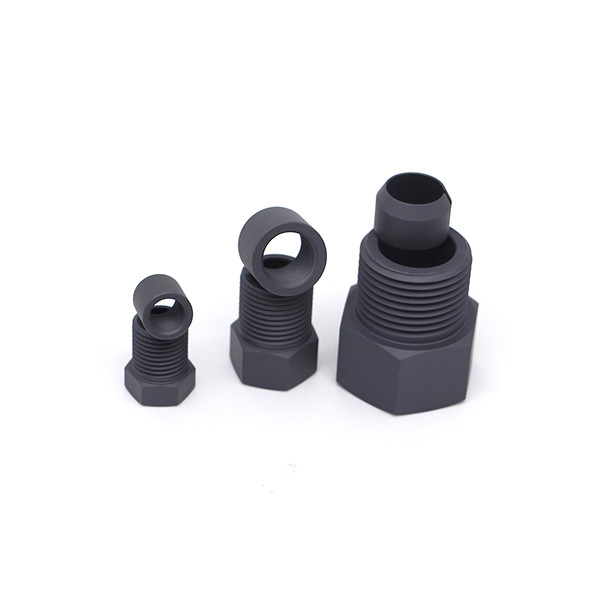 High Hardness Titanium Flare Nut Connector Custom Treatment For Machine