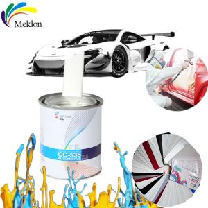 China Smooth Glossy White Auto Paint , Durable Acrylic Automotive Spray Paint wholesale