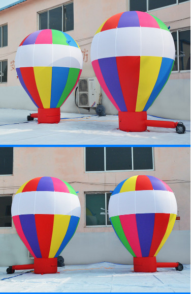 The aeration model of the earth, the inflatable arch opening ceremony, the air mode color, the rainbow door ai