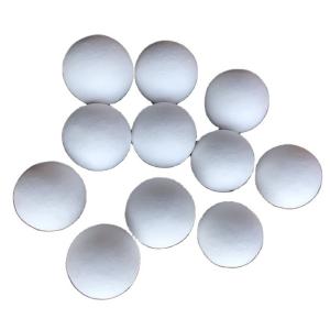 China High Density Grinding Alumina Ball 5mm with Al2O3 Content 65%-95% in Light Yellow wholesale