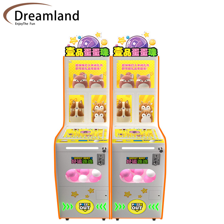 Dreamland Prize Out Arcade Pinball Game Machine Egg Ball Toys With JP Awards Vending Machine