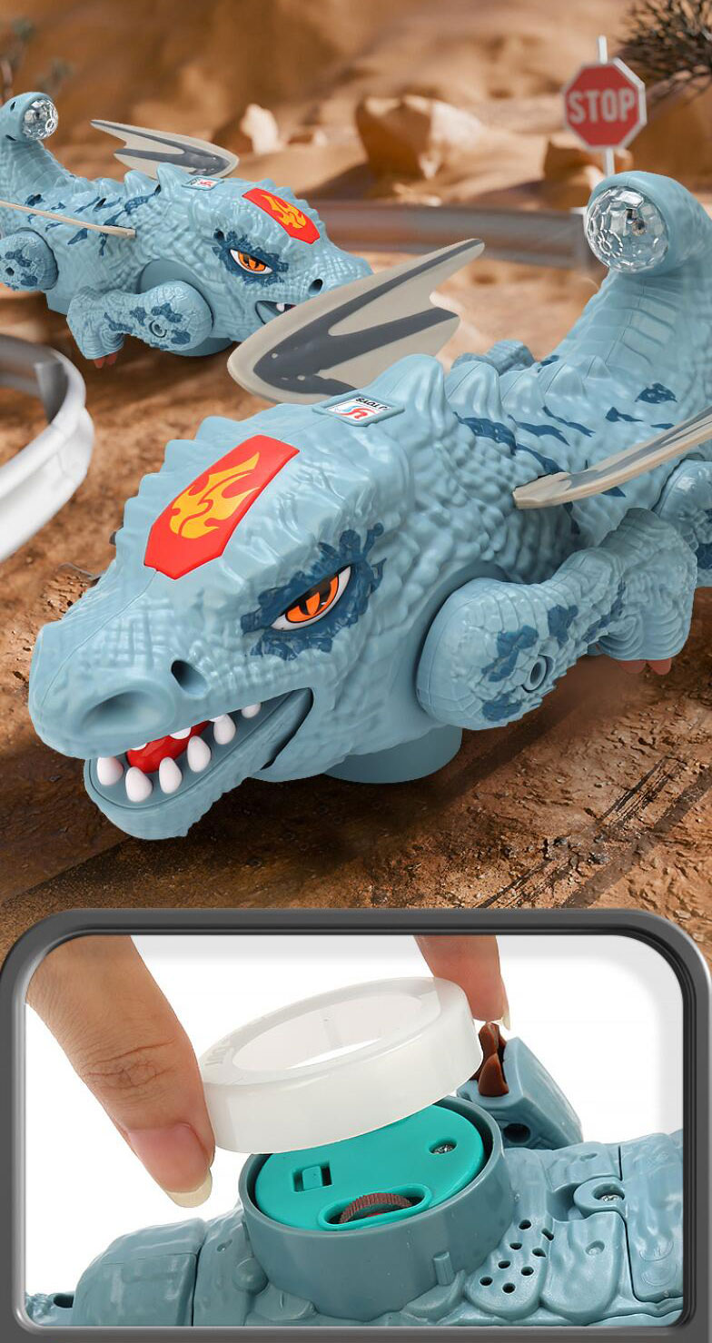 Colorful Music and Lighting Electric Universal Simulation Dinosaur Toy Items for Kids