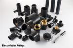 Electrofusion Reducer Black Industrial Electrical Gas Pipes Fittings