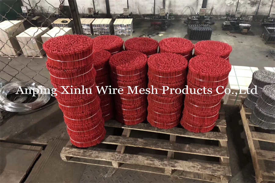 Secure Copper Double Loop Twins Wire Ties 1.0mm x 200mm x 1000pcs per bundles - Twins Wire Double Loop Binding