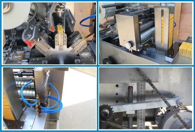 Automatic Bopp Film Cellophane Wrapping Machine For Perfume Cigarette Box