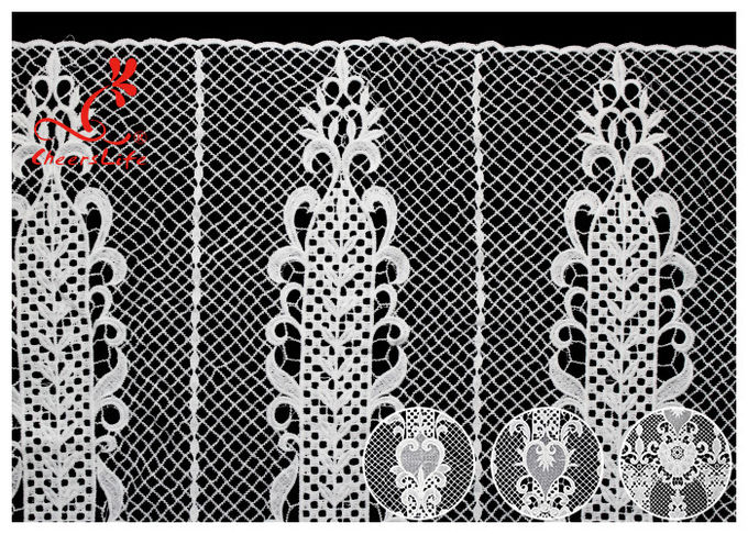 Allover Floral Embroidered Lace Fabric French Venice Guipure Lace Via SGS & OEKO