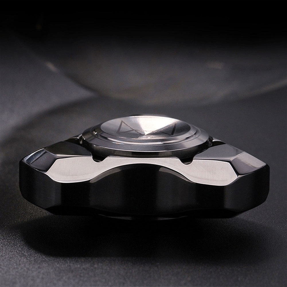 Pressure Relief Metal Fidget Spinner Bearing 2-4 Min Spin Time Ideal for Meditation and Focus