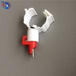 25mm 22x22mm Water Nipple Drinker Chicken Feeder With Clamp