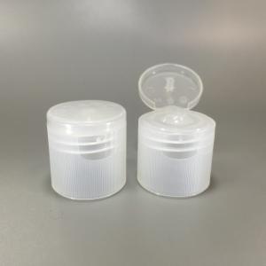 China Striped Side Liquid Soap Bottle Flip Top Cap 24/415 Shower Gel Dispensing Cap wholesale
