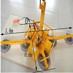 Vacuum Lifting Equipment Glass Suction Cup For Tower Crane