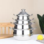 Amazon Top Seller Kitchen Cooking Cookware Multipurpose Colorful Stainless Steel