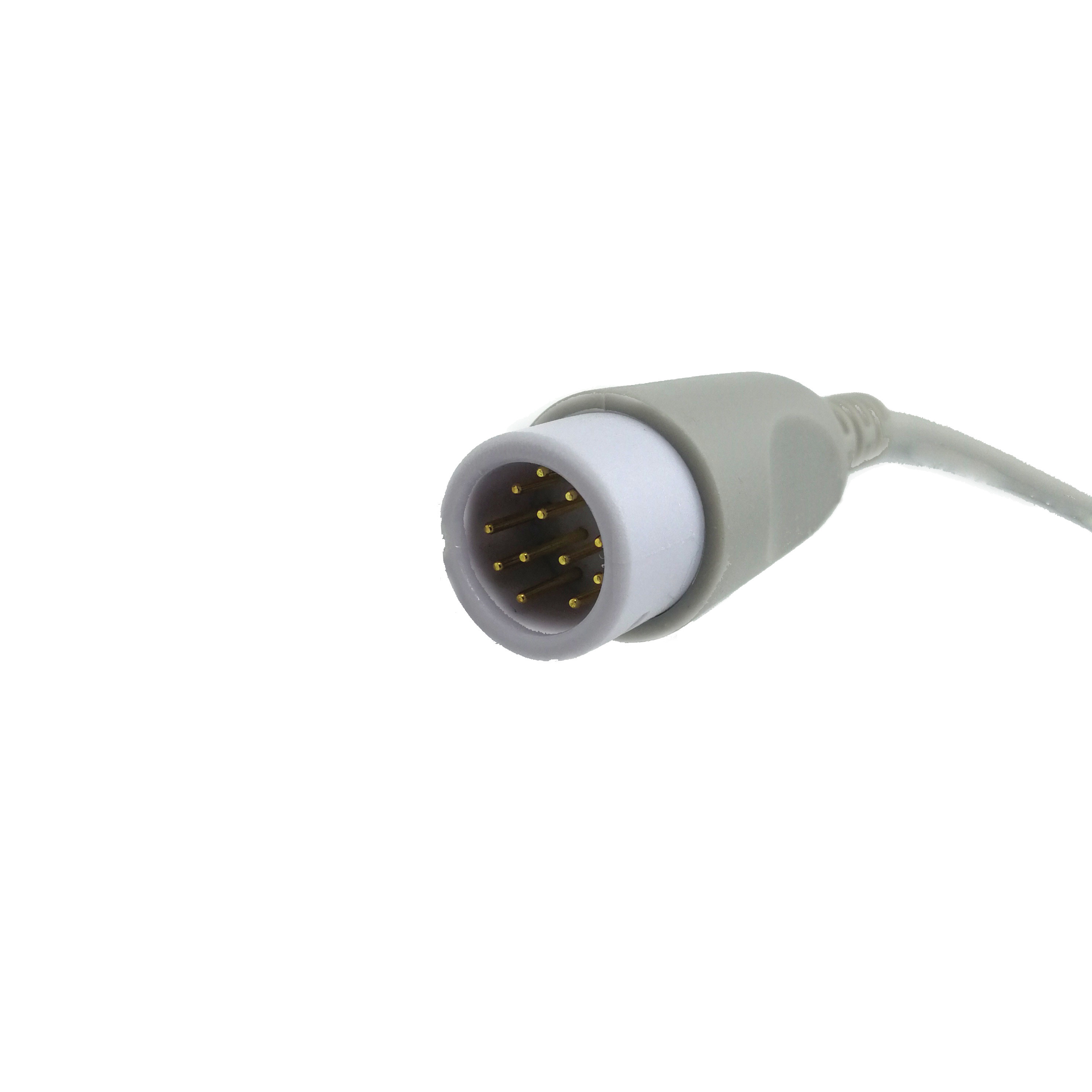 Round 12 Pin ODM 3.0m Reusable SpO2 Sensors Class II SpO2 Adult Sensor